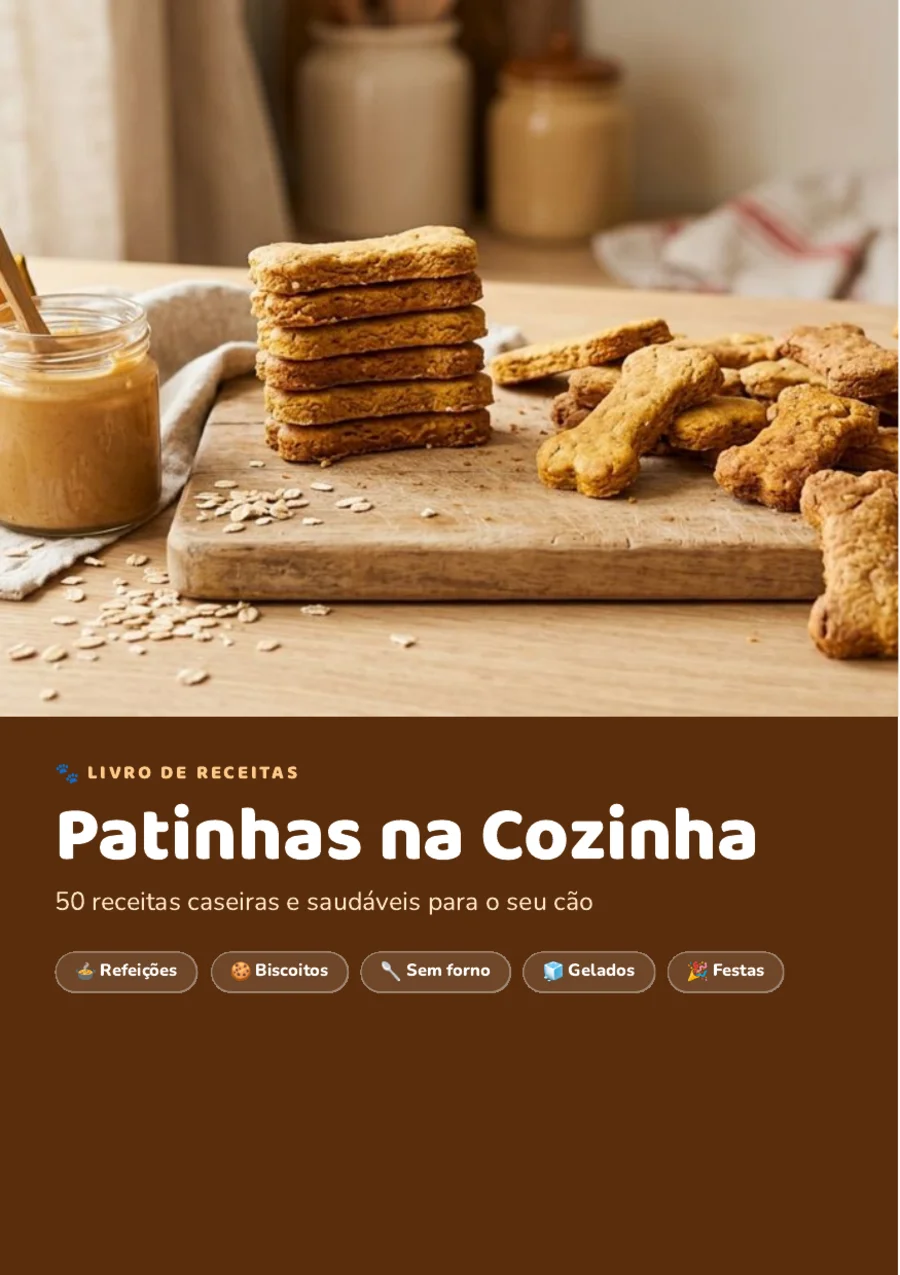 Capa do livro Patinhas na Cozinha